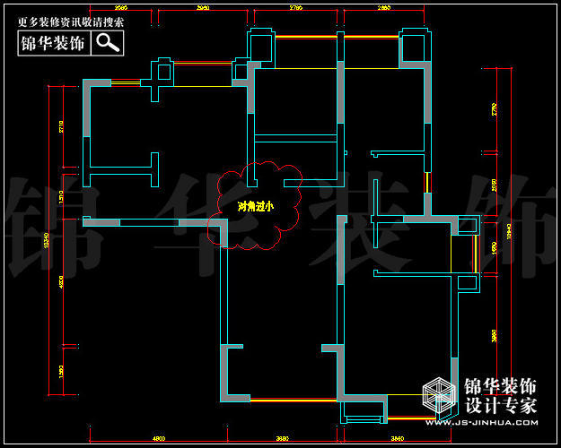 保利香檳國際F戶型120平米 戶型